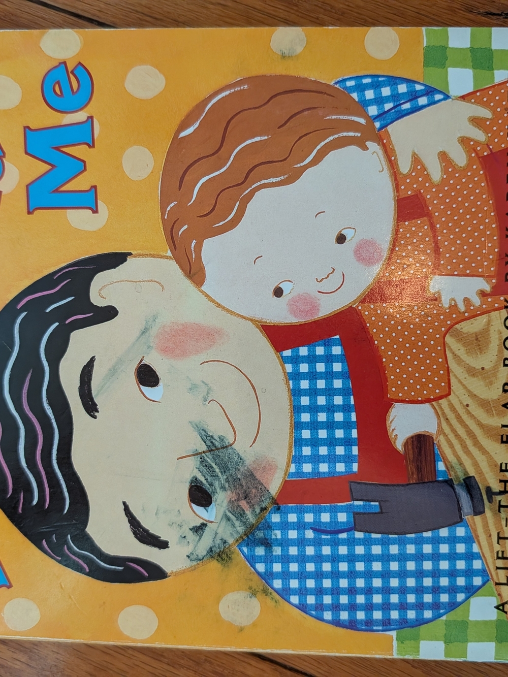 Children's Board Book - Orange, Blue, Red Illustrated Kids Toy